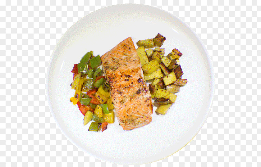 Grilled Salmon Salad Meal Delivery Service Food PNG