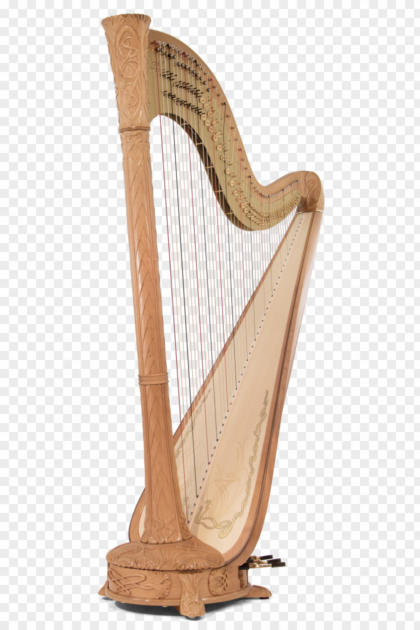 Harp Camac Harps Art Nouveau France PNG
