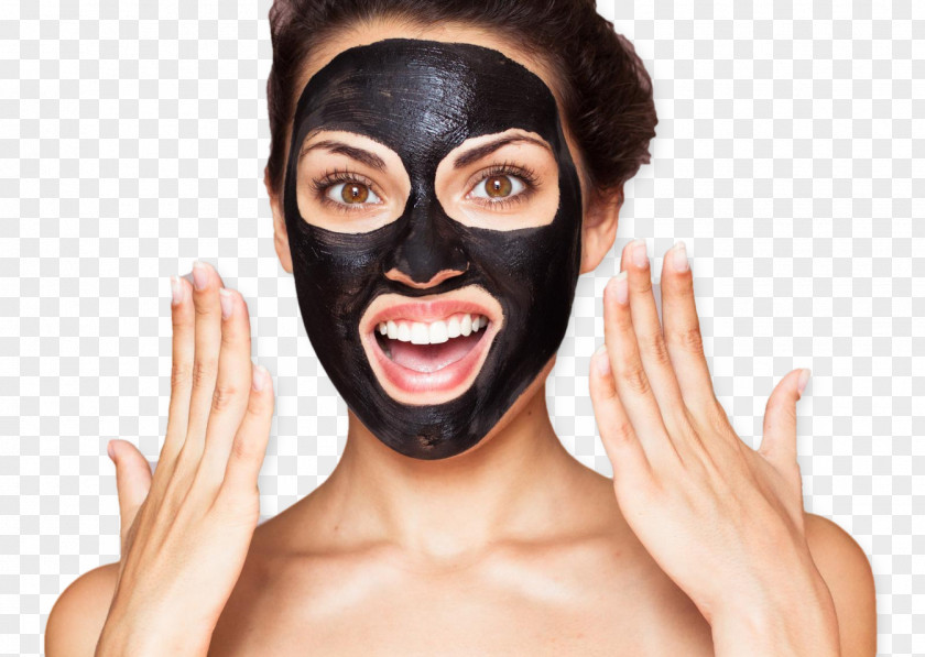 Masked Woman Mask Cleanser Comedo Facial Face PNG