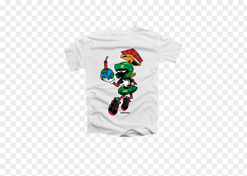 T-shirt Marvin The Martian Air Jordan Sleeve PNG
