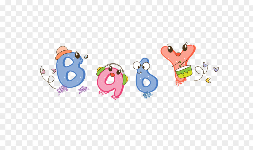 Baby English Alphabet Poster PNG