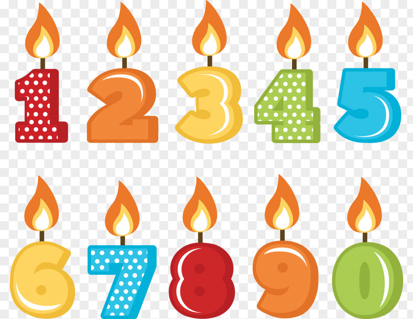 Birthday Candles File Cake Candle Clip Art PNG