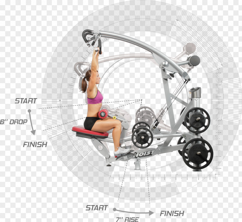 Hoisting Machine Exercise Pulley Weight Training PNG