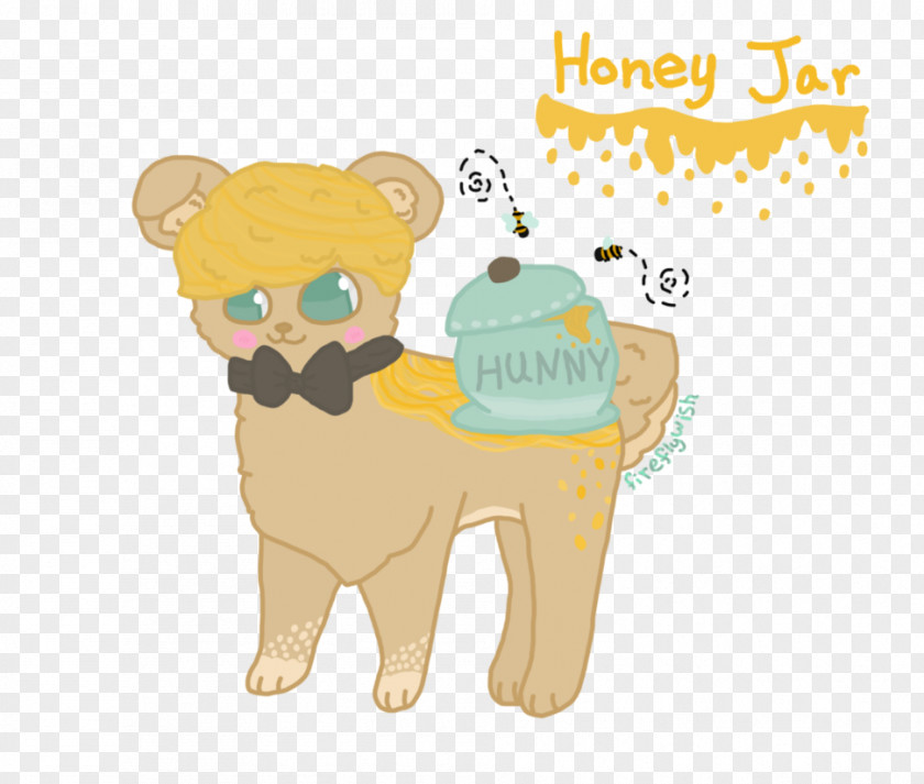 Jar Of Honey Dog Puppy Love Cat PNG