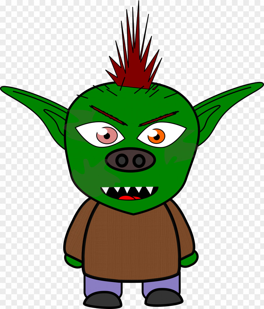 Monster Goblin Clip Art PNG