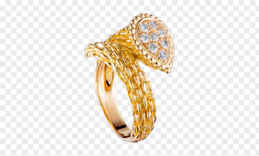 Ring Boucheron Jewellery Diamond Colored Gold PNG