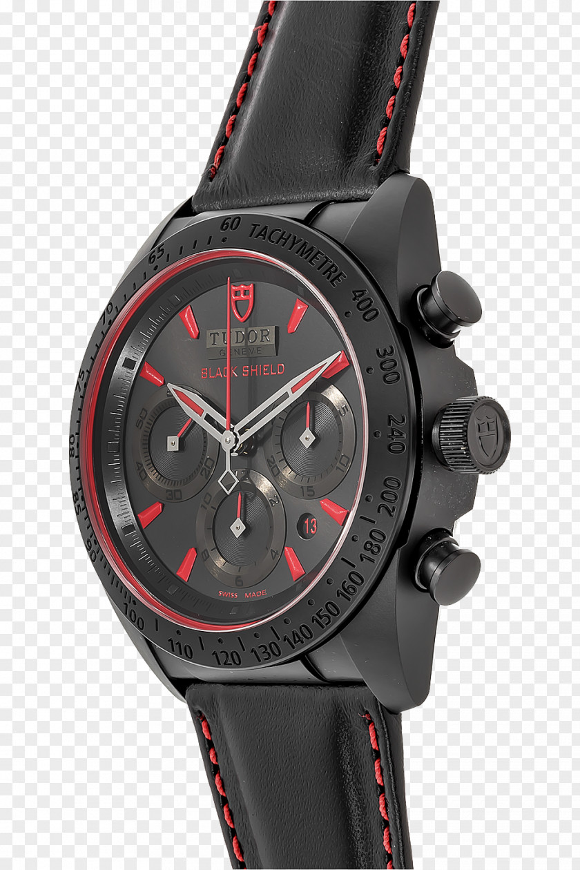 Tudor Fastrider Black Shield Watch Bands Strap Product Design PNG