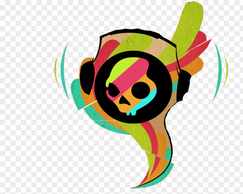 Candy Skull Skullcandy Loudspeaker Radio Headphones PNG