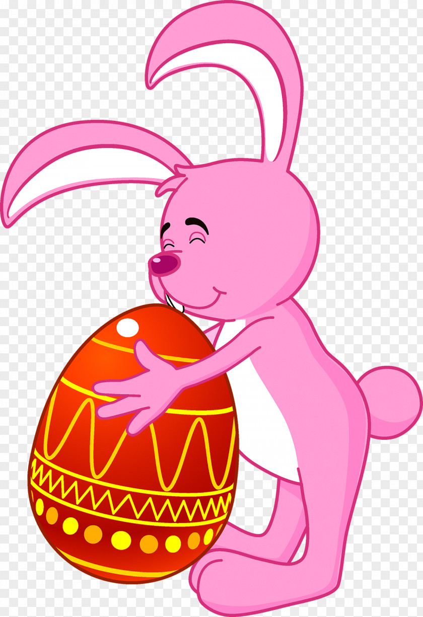 Easter Egg Bunny Clip Art PNG