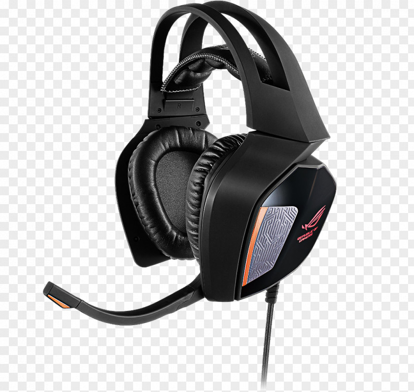 Headphones 7.1 Surround Sound Headset Republic Of Gamers PNG
