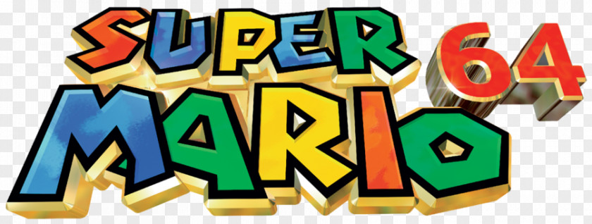 Mario Bros Logo Super 64 DS Nintendo Bowser Paper PNG