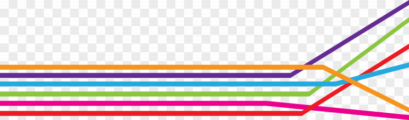Colorful Lines Line Point Angle PNG