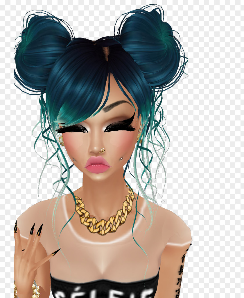 Hairdressing Vip Card IMVU Second Life Avatar Online Chat Woman PNG