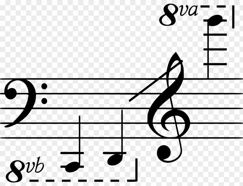 Harp Staff Musical Notation Manuscript Paper Treble PNG