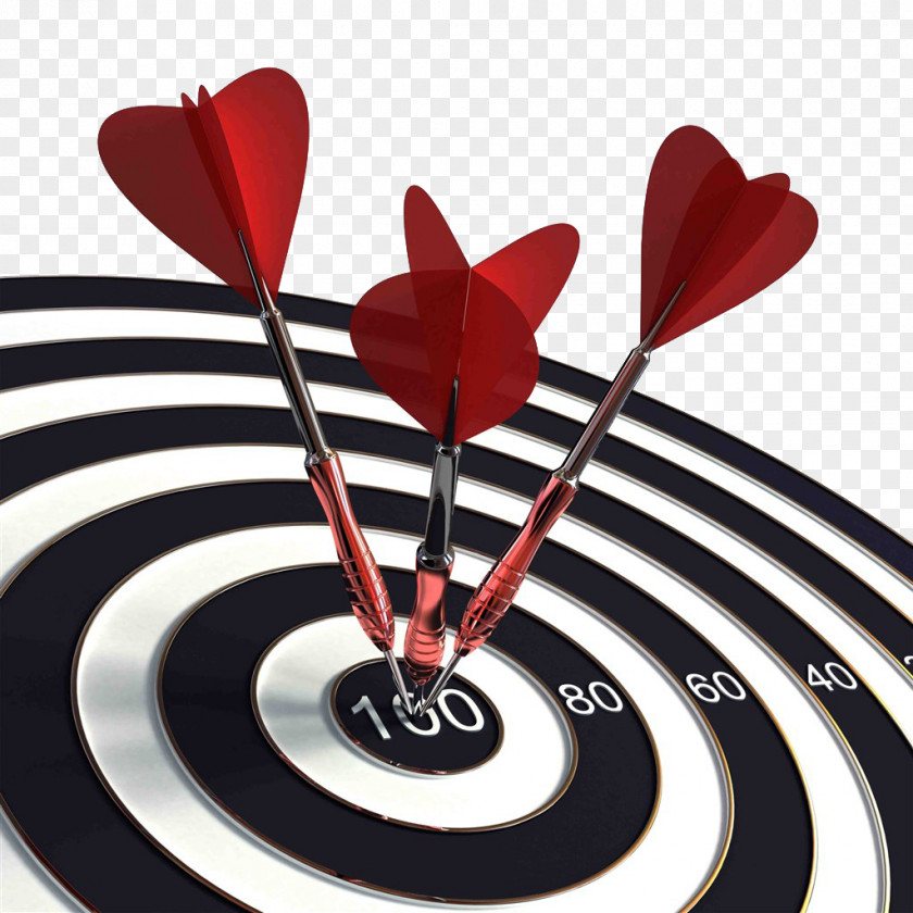 Hit The Target Darts Shooting Game Arrow Bullseye PNG