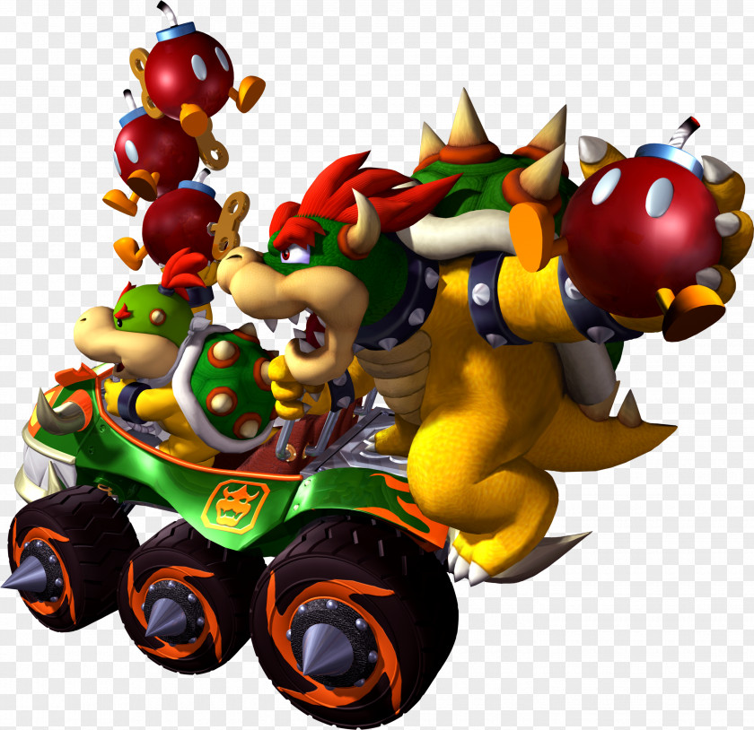 Mario Kart Kart: Double Dash Bowser Wii DS PNG
