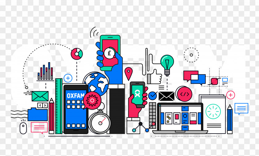 Oxfam Graphic Design Brand Product Diagram PNG