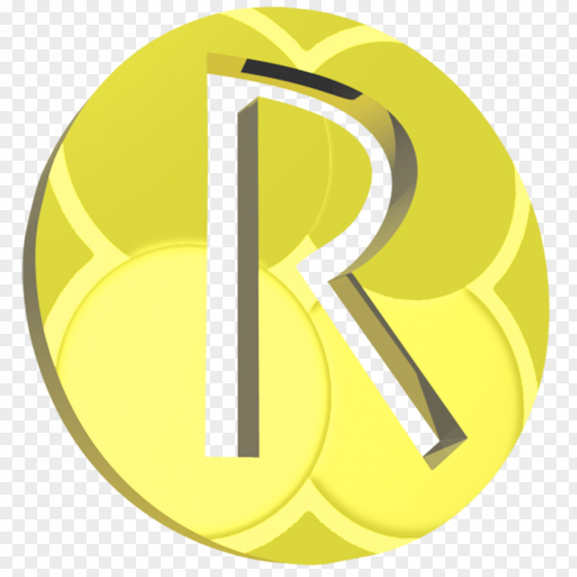 Rupee Yellow Symbol Circle PNG