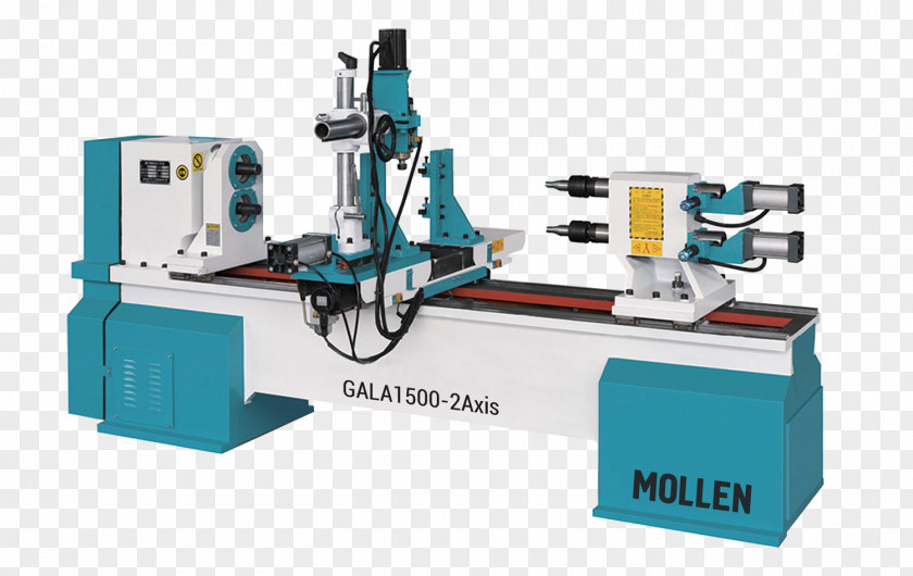 Wood Computer Numerical Control Lathe Machine Woodturning Woodworking PNG