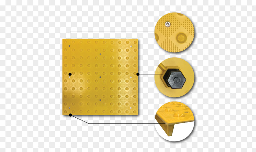Yellow Tape Measure Tile Tuile Material Architecture Pattern PNG