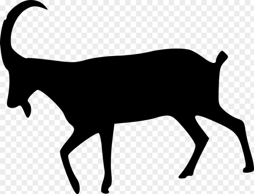 Goat Boer Sheep Silhouette Clip Art PNG