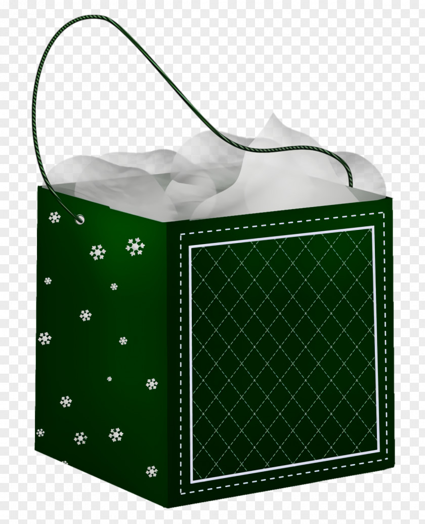 Napkin Holder Green Christmas Gift New Year PNG