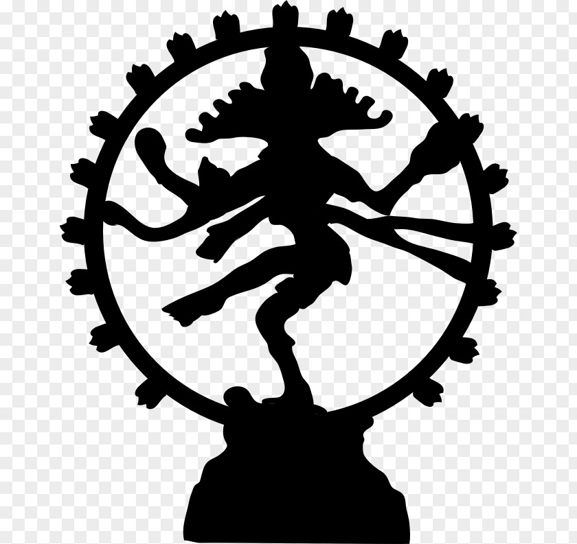 Silhouette Mahadeva Nataraja Clip Art PNG