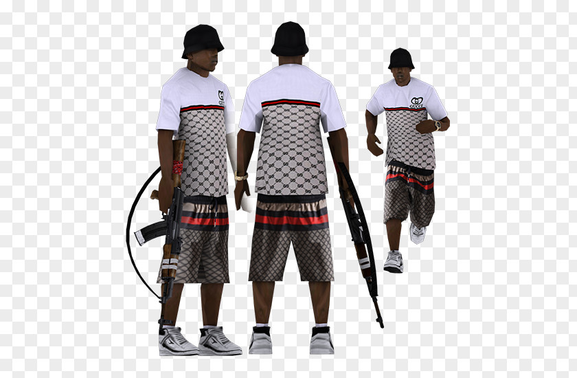 Soliders Gucci Jersey Grand Theft Auto: San Andreas Multiplayer Mod PNG