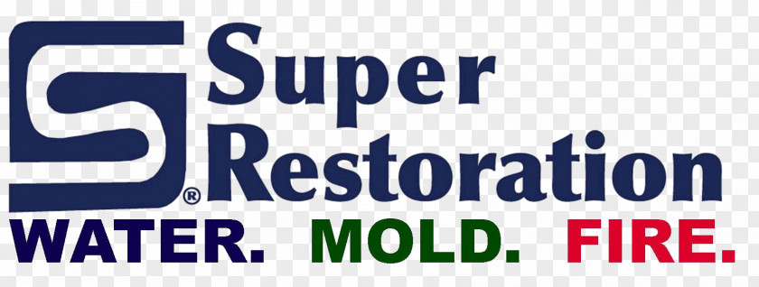 Business Super Restoration Logo Service Water Damage PNG