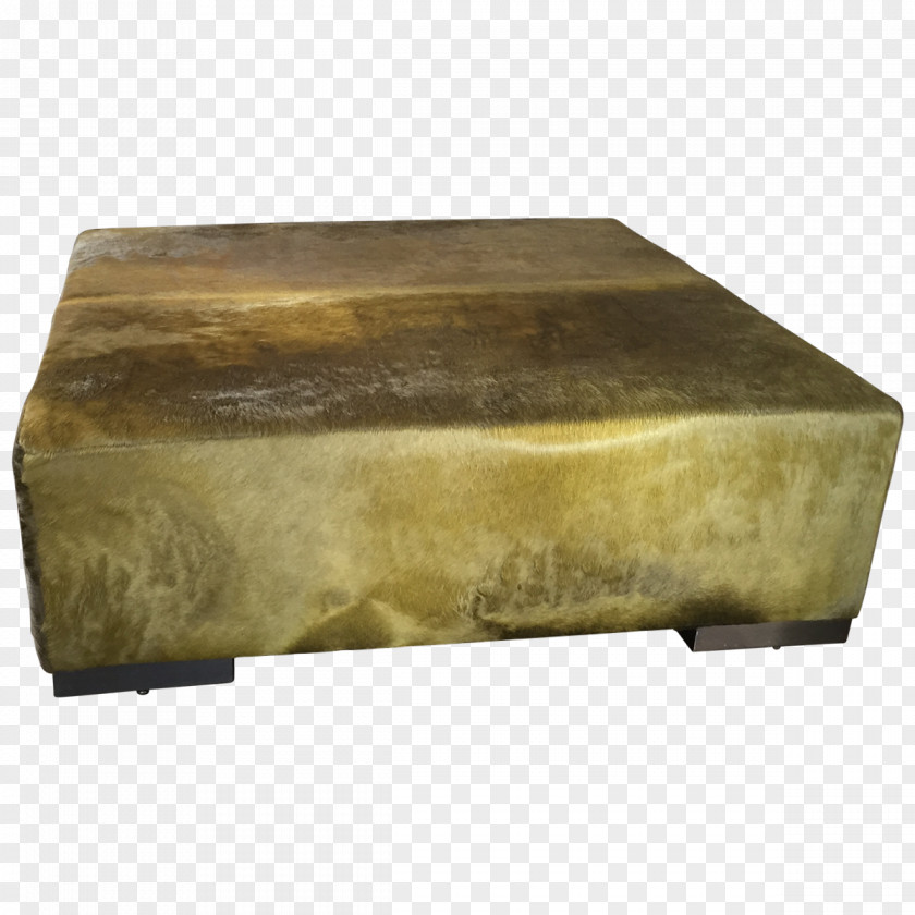 Cowhide Ottoman Coffee Tables Foot Rests Furniture Design PNG