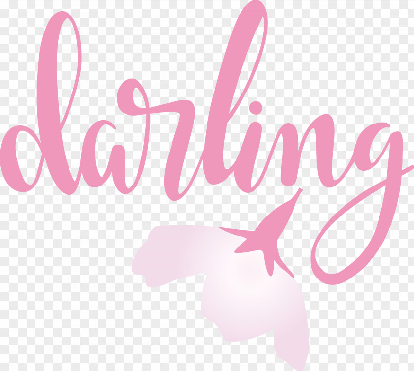 Darling Wedding PNG