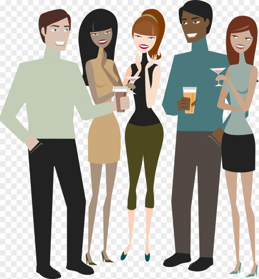 Friends Gathering Euclidean Vector Icon PNG