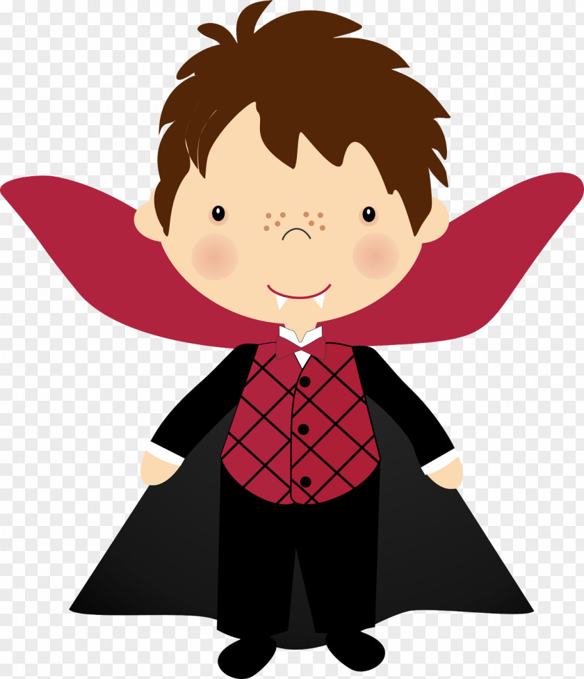 Halloween Material Drawing Vampire Child Clip Art PNG