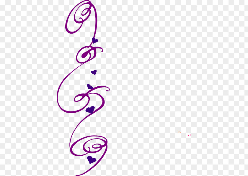 Purple Decorative Frame Clip Art PNG