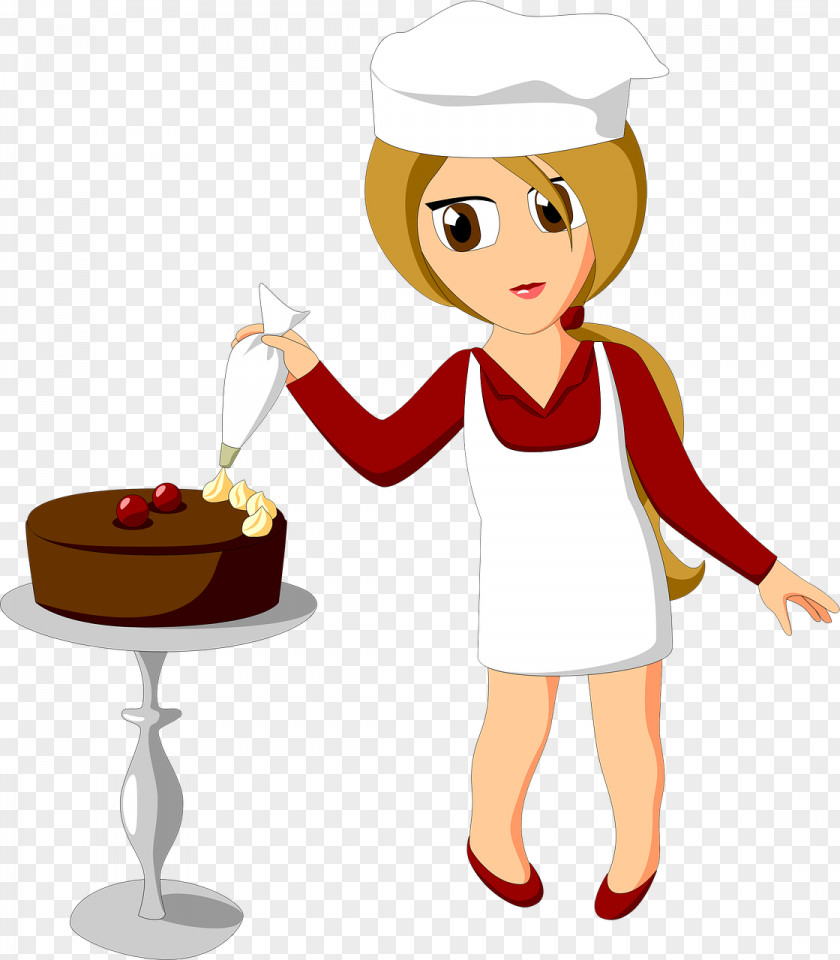 Cake Decorating Cupcake Apron Confectionery PNG