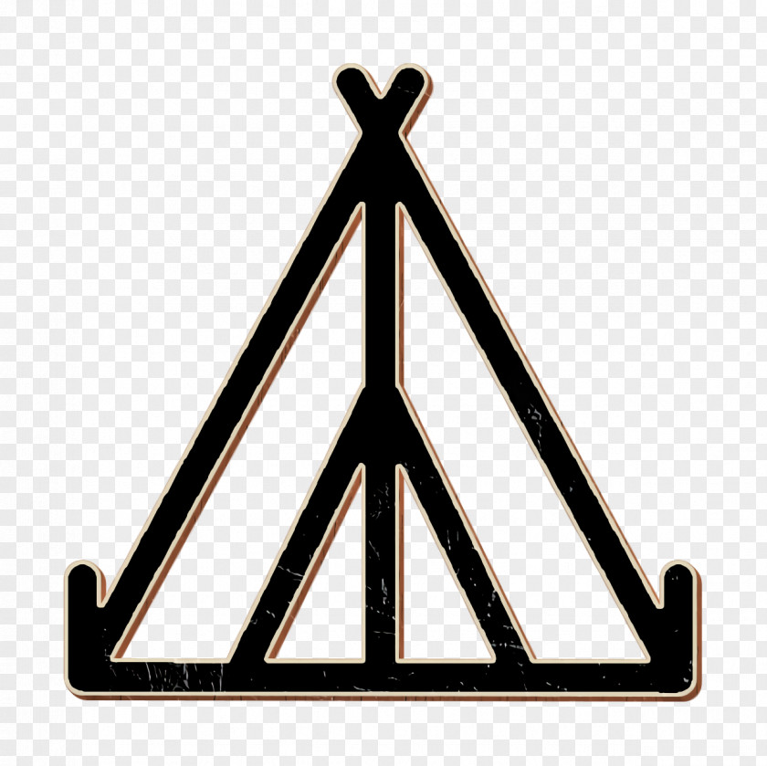 Camping Tent Icon Summer Camp PNG