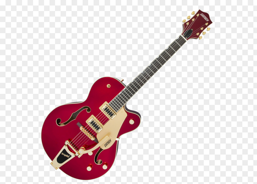 Gretsch Semi-acoustic Guitar Electric Archtop Musical Instruments PNG