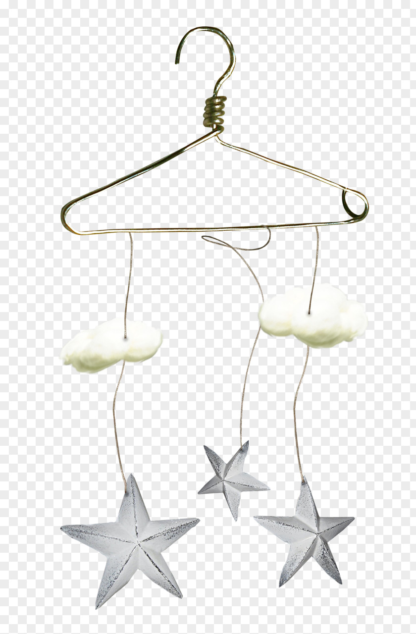 Hanger Rope Clouds Clothes Metal Download PNG