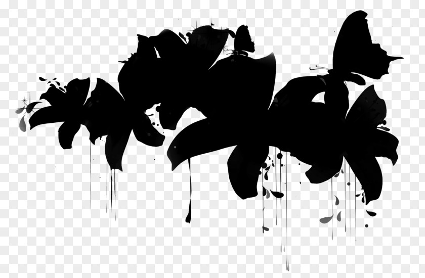 Leaf Silhouette Font Flower Tree PNG