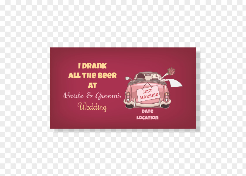 Wedding Gifts Maroon Business Cards PNG