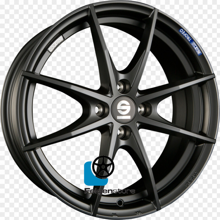 Car Alloy Wheel Tire Autofelge Sparco PNG