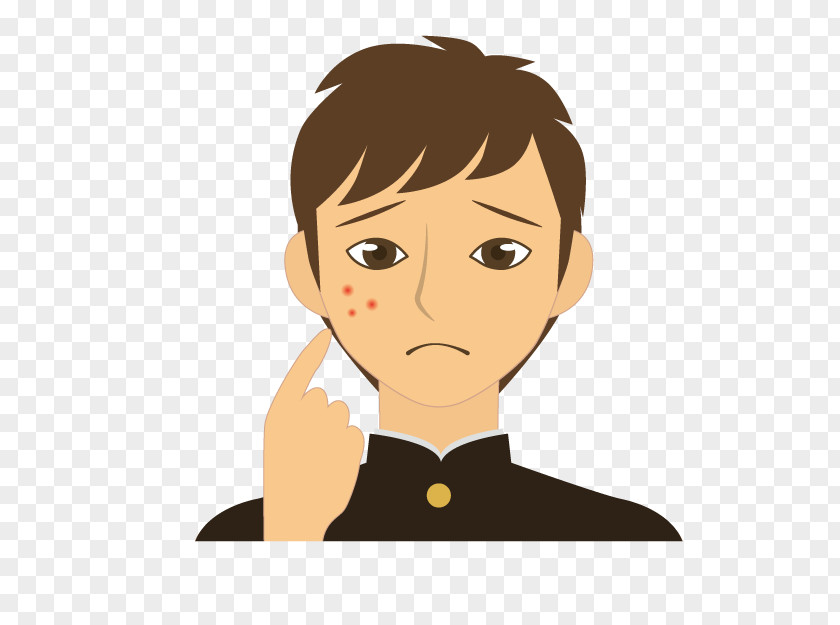 Cartoon Facial Allergy Disease Icon PNG