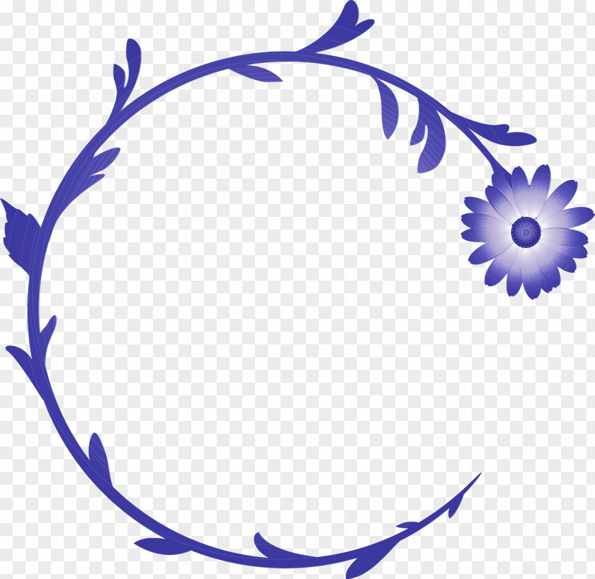 Cobalt Blue Circle Electric PNG