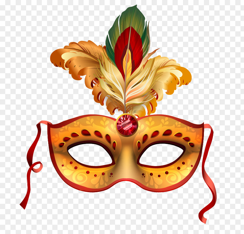 Dance Mask Feather Vector Carnival Of Venice Party PNG