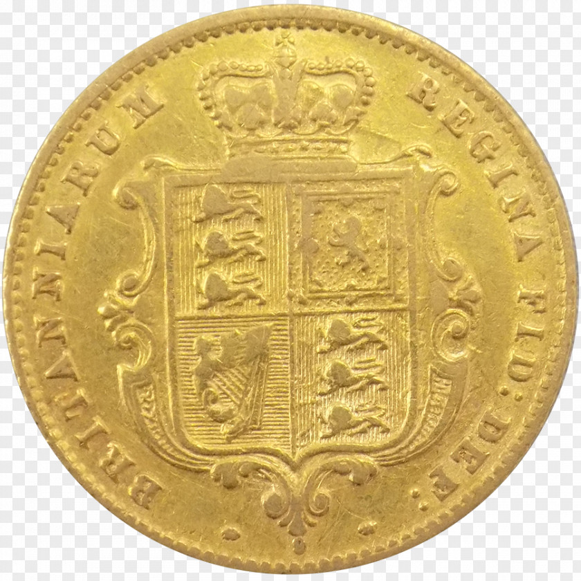 Golden Shield Coin Gold Écu Italy France PNG