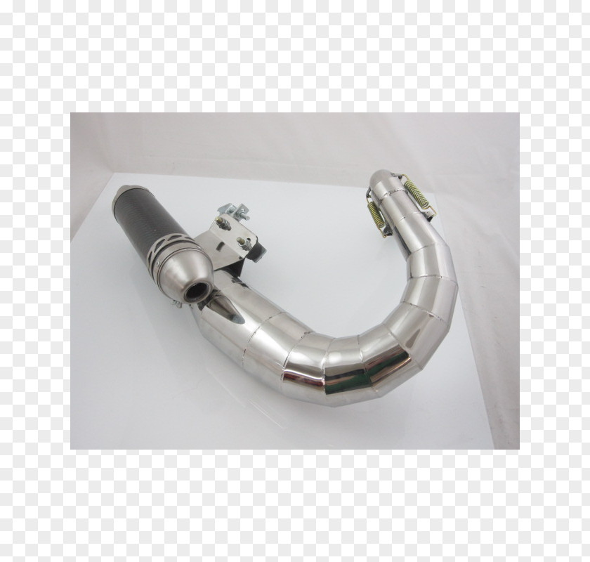 Exhaust Pipe System Vespa 50 Edelstaal PNG