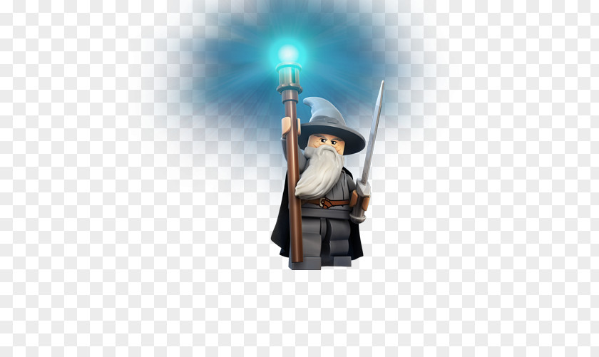 Figure Lego The Lord Of Rings Dimensions Hobbit Gandalf PNG