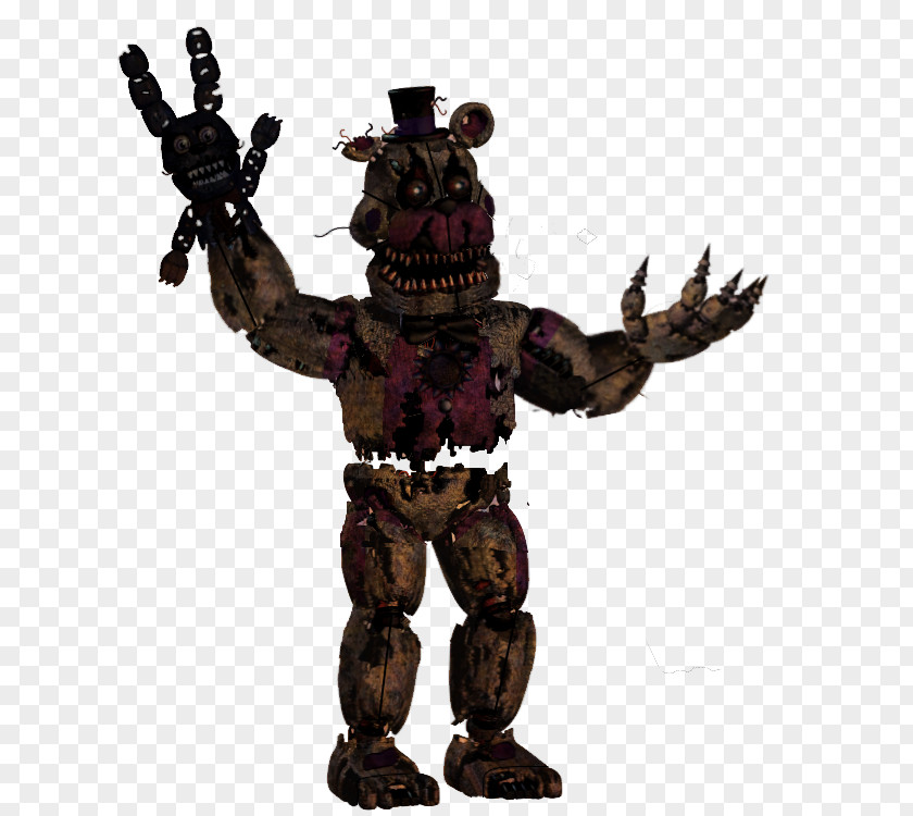 Funtime Freddy Figurine Character PNG