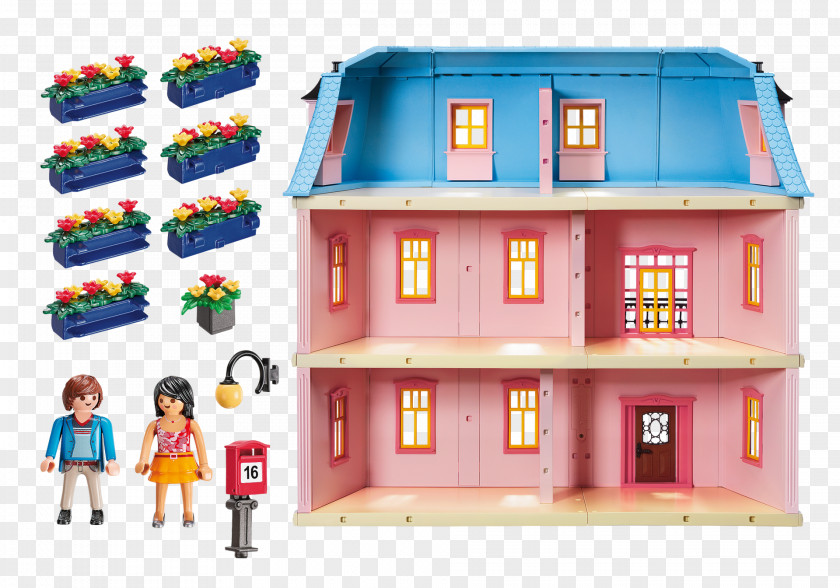 Retro Title Box Amazon.com Dollhouse Playmobil Toy PNG