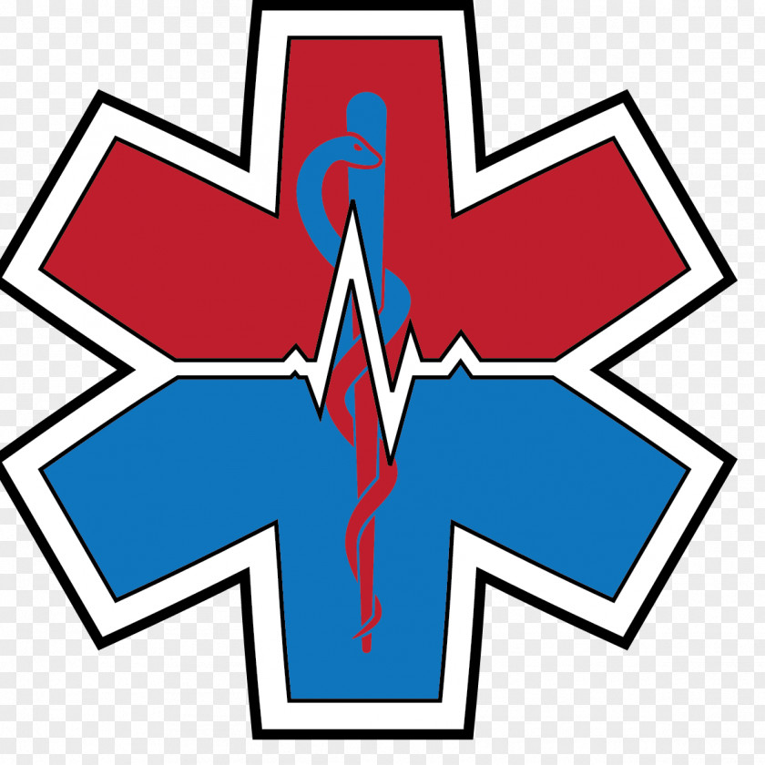 Firefighter Star Of Life Emergency Medical Technician Services Paramedic Logo PNG